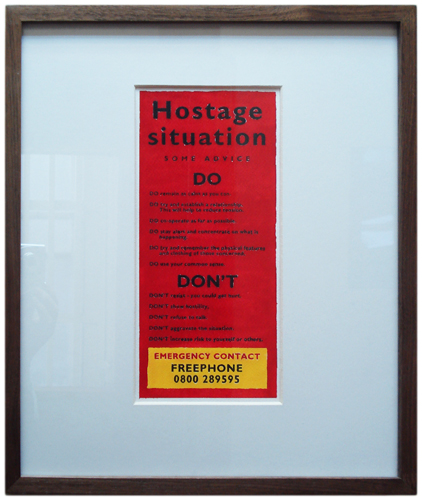 hostage framed