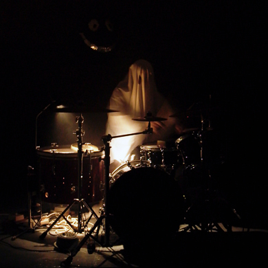 Ghost drummer