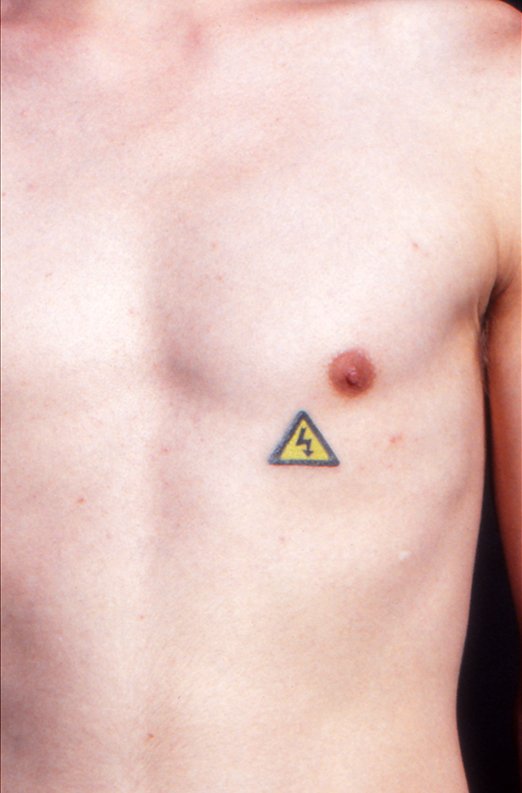 Photograph of tattoo, 1990