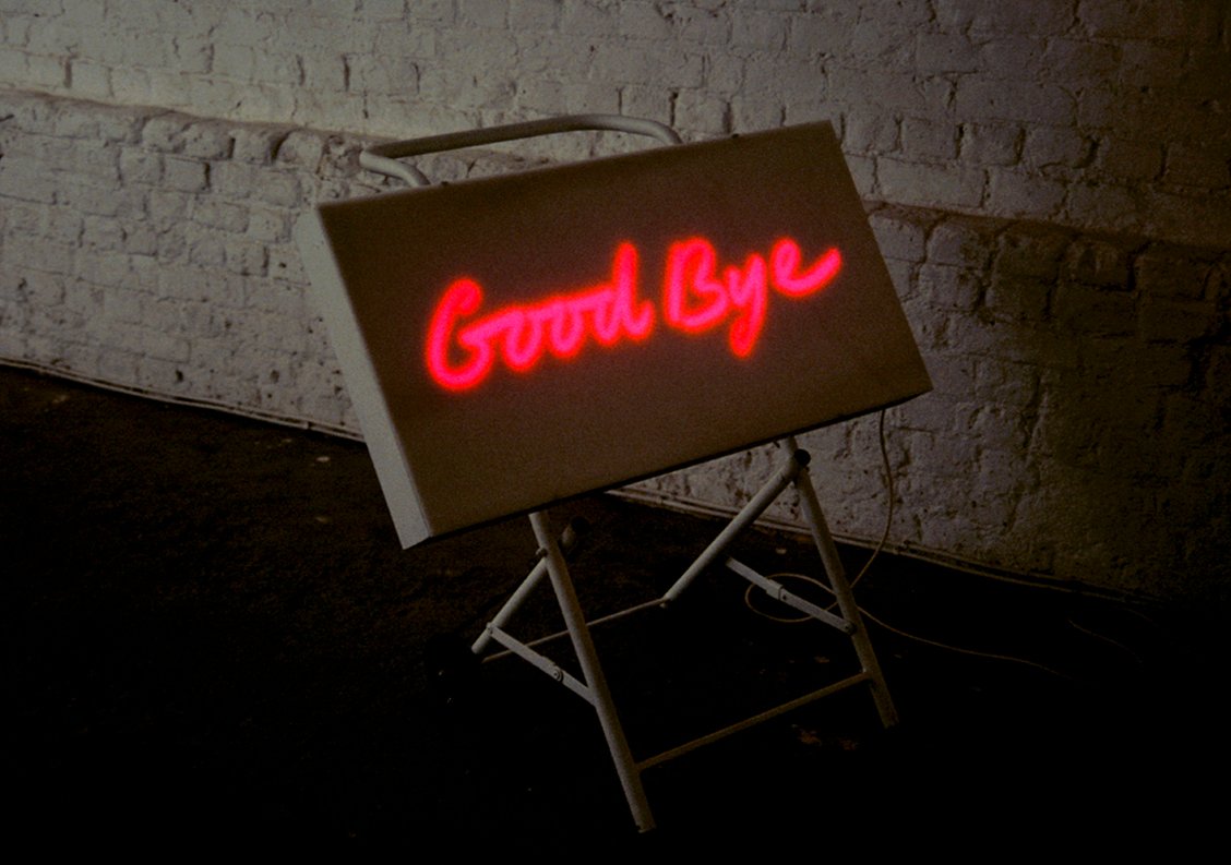 Goodbye, 1996. Mobile lightbox